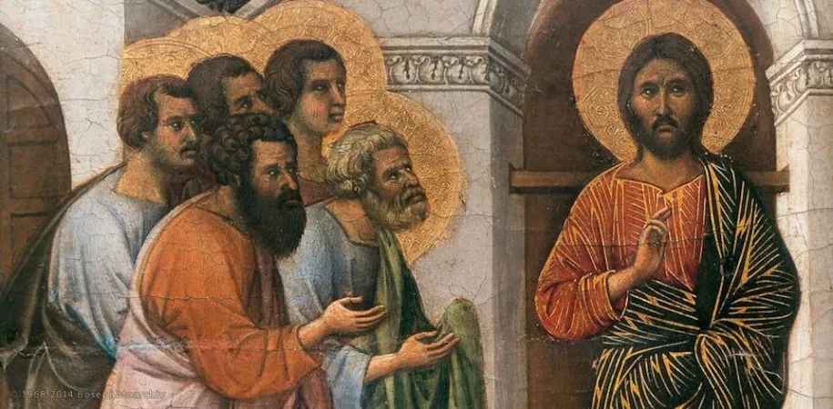Gesù con i discepoli  |  | pubblico dominio