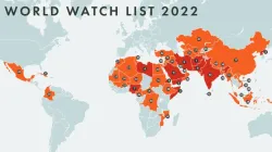 Una mappa del World Watch List 2022 / Open Doors