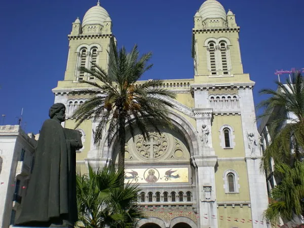 Cattedrale San Vincenzo de' Paoli | La cattedrale di San Vincenzo de' Paoli a Tunisi | Wikimedia Commons