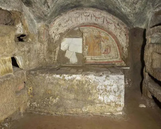 Arcosolio di Veneranda, Catacombe di Domitilla  |  | PCAS