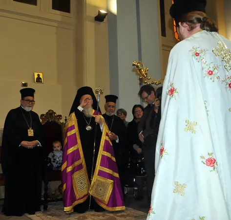 Il Patriarca Bartolomeo in Puglia | Il Patriarca Bartolomeo durante la visita al Seminario di Molfetta, 6 dicembre 2016 | Diocesi di Bari-Bitonto