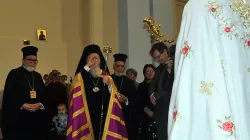 Il Patriarca Bartolomeo durante la visita al Seminario di Molfetta, 6 dicembre 2016 / Diocesi di Bari-Bitonto