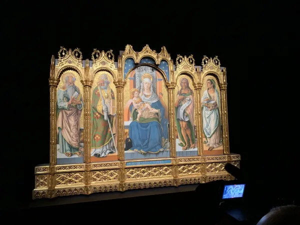 La Madonna con Bambino e i Santi di Carlo Crivelli  |  | Musei Vaticani 