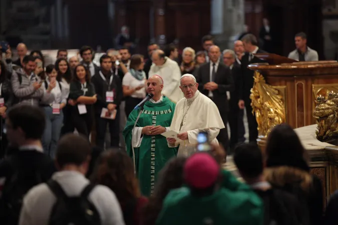 Il Papa accoglie i pellegrini in San Pietro |  | Daniel Ibanez CNA