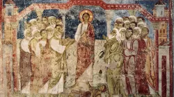 Gesù nella sinagoga di Cafarnao - pd