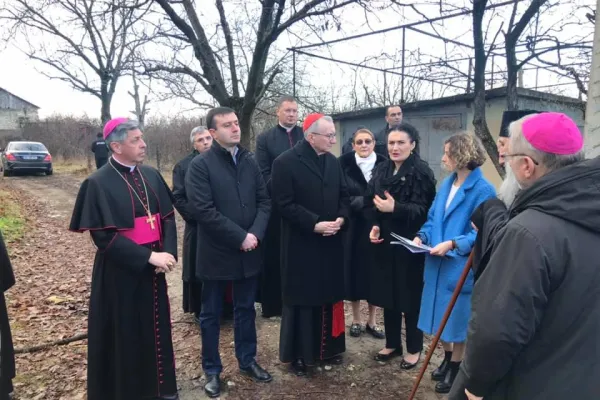 Il Cardinale Parolin visita l'Administrative Boundary Line in Georgia, 28 dicembre 2019  / FB José Bettencourt