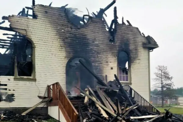 Chiesa bruciata in Canada / PD