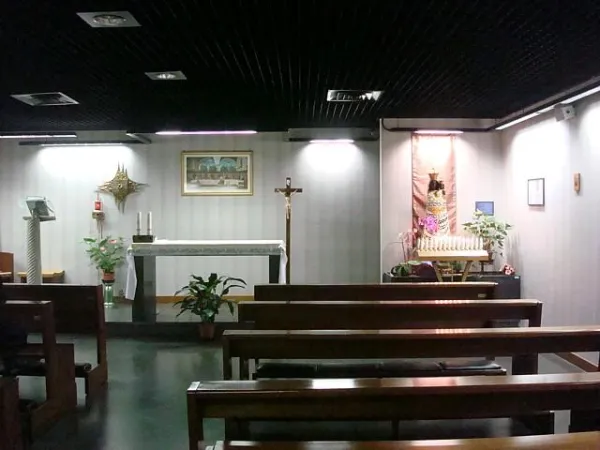 La cappella di Santa Maria degli Angeli all' aeroporto di Fiumicino  | La cappella di Santa Maria degli Angeli all' aeroporto di Fiumicino  | @cc