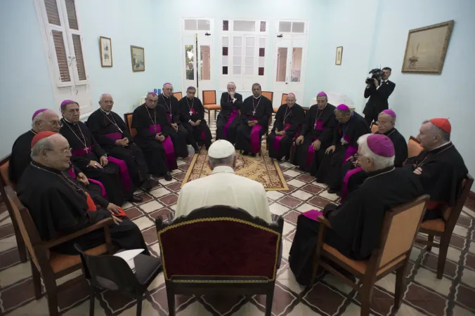 Il Papa e i vescovi di Cuba al Seminario  |  | Osservatore Romano
