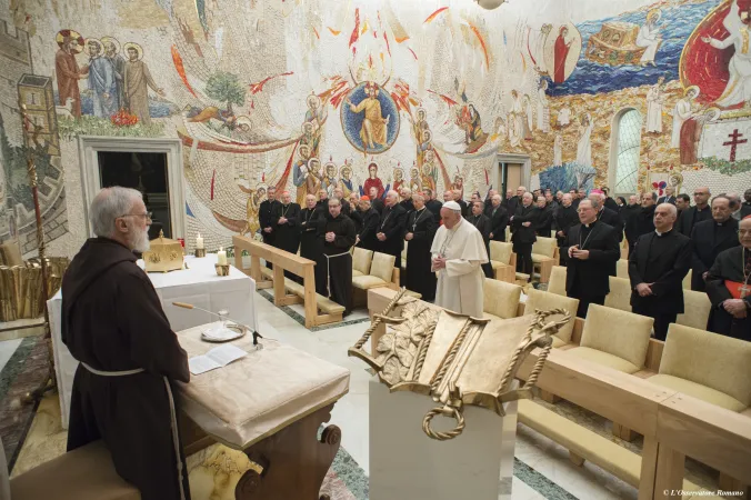 La Predica di Padre Cantalamessa |  | L'Osservatore Romano - ACI Group