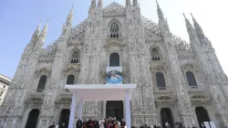 Papa Francesco a Milano, l'Angelus davanti il Duomo, Milano, 25 marzo 2017 / L'Osservatore Romano / ACI Group
