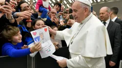 Papa Francesco durante l'udienza con Confcooperative, Aula Paolo VI, 16 marzo 2019 / Vatican Media / ACI Group