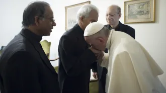 Papa Francesco e Padre Tom, un incontro speciale
