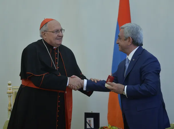 Il cardinale Sandri e il Presidente armeno  |  | Congregazione Chiese Orientali 