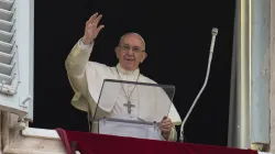 Papa Francesco al termine di una recita dell'Angelus / Vatican Media / ACI Group
