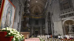 Papa Francesco durante la Messa per la Madonna di Guadalupe, Basilica Vaticana, 12 dicembre 2022 / Vatican Media / ACI Group