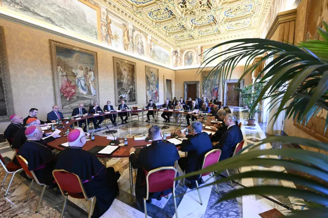 Un momento del bilaterale tra Italia e Santa Sede per l'organizzazione del Giubileo 2025 | Vatican Media / ACI Group