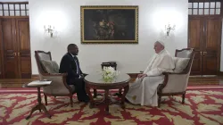 L'incontro di Papa Francesco con il presidente Nyusi, Palazzo Presidenziale, Maputo, Mozambico, 5 settembre 2019 / Vatican Media / ACI Group