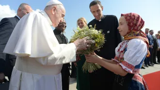 Papa Francesco è arrivato in Slovacchia 
