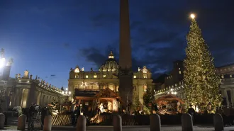 È già Natale a San Pietro: inaugurati albero e presepe in piazza