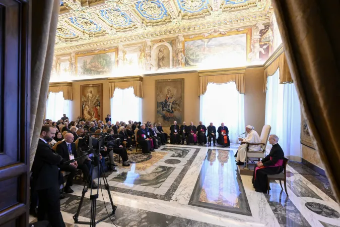 Papa Francesco riceve in udienza i membri della Pontificia Accademia per la Vita, Palazzo Apostolico Vaticano, 20 febbraio 2023 | Vatican Media / ACI Group