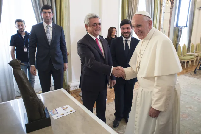 Il Papa e il presidente armeno  |  | Osservatore Romano