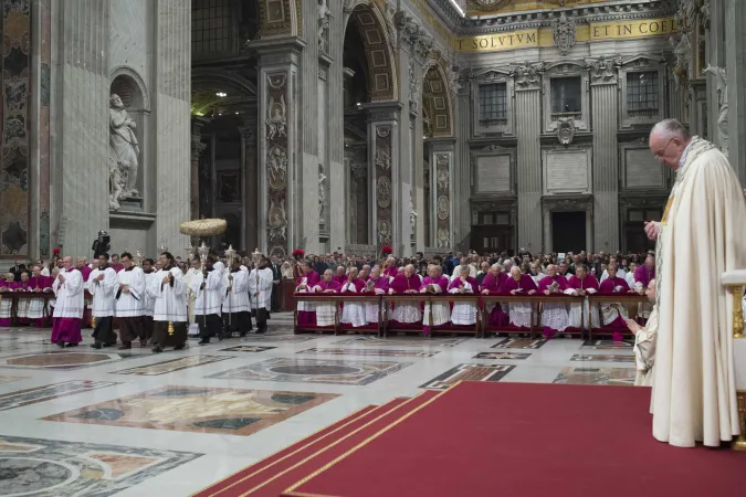 Papa Francesco ai Vespri della Madre di Dio  |  | Osservatore Romano / Aci Group