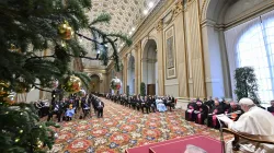 Papa Francesco incontra il Corpo Diplomatico accreditato presso la Santa Sede, Aula della Benedizione, 9 gennaio 2023 / Vatican Media / ACI Group