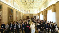 Papa Francesco durante l'incontro con i partecipanti alla Cattedra dell'Accoglienza, 9 marzo 2023 / Vatican Media / ACI Group