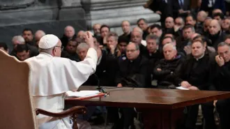 Il Papa incontra il clero della Diocesi di Roma giovedì 15 Febbraio