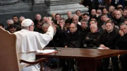 Papa Francesco durante un incontro con la diocesi di Roma  / Vatican Media / ACI Group