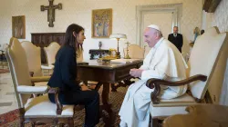 Papa Francesco incontra il sindaco Virginia Raggi / L'Osservatore Romano / ACI Group