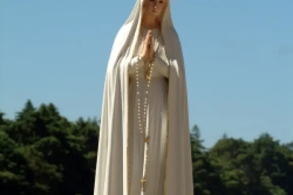 La immagine della Madonna di Fatima / www.fatima.pt