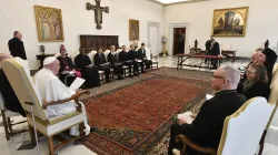 Papa Francesco durante l'incontro con la delegazione ecumenica della Finlandia, 19 gennaio 2024 / Vatican Media / ACI Group