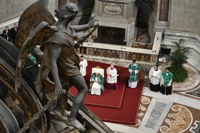 Papa Francesco, San Pietro | Messa di conclusione del Sinodo, Basilica di San Pietro, 29 ottobre 2023 | Vatican Media / ACI Group