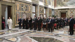 Papa Francesco e l'Agenzia delle Entrate, 31 gennaio 2022 / Vatican Media / ACI Group