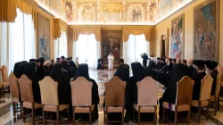 Papa Francesco con il Sinodo della Chiesa Greco Cattolica Ucraina, Palazzo Apostolico Vaticano, 2 luglio 2019 / Vatican Media / ACI Group