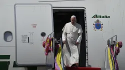 Papa Francesco al suo arrivo in Thailandia, 20 novembre 2019 / Vatican Media / ACI Group