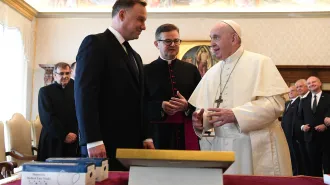 Papa Francesco ha ricevuto il presidente polacco Duda