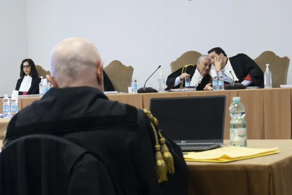 Una udienza del processo vaticano sulla gestione dei fondi della Segreteria di Stato / Vatican Media / ACI Group