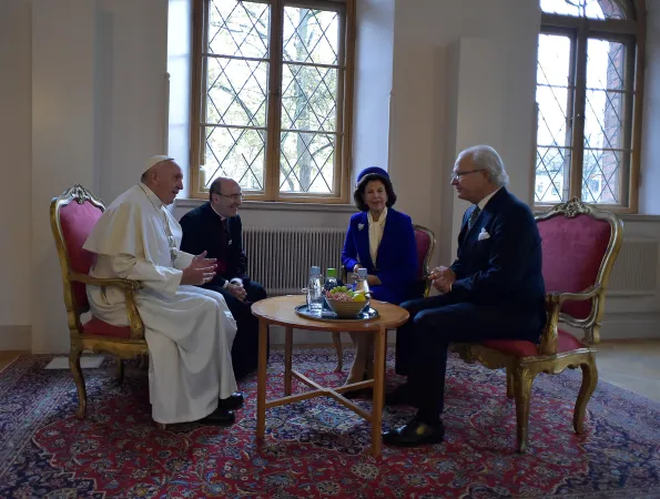 L'incontro del Papa con i Reali di Svezia  |  | OR
