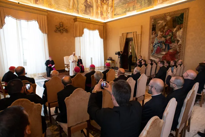 Un momento dell'udienza |  | Vatican Media/ Aci Group