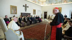 Papa Francesco incontra la Pontificia Commissione per la Protezione dei Minori, Palazzo Apostolico Vaticano, 21 aprile 2018 / Vatican Media / ACI Group