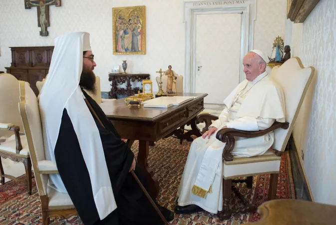 Il Papa e il Metropolita |  | Vatican Media- Aci Group
