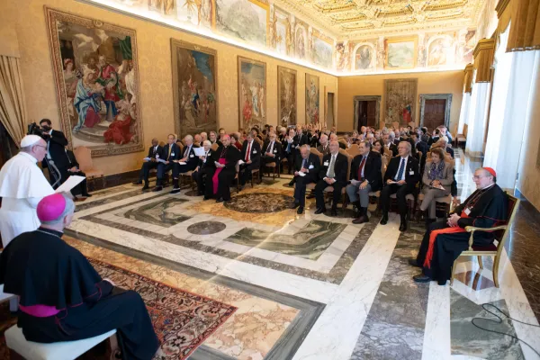 Papa Francesco alla Plenaria della Pontificia Accademia delle Scienze / Vatican Media