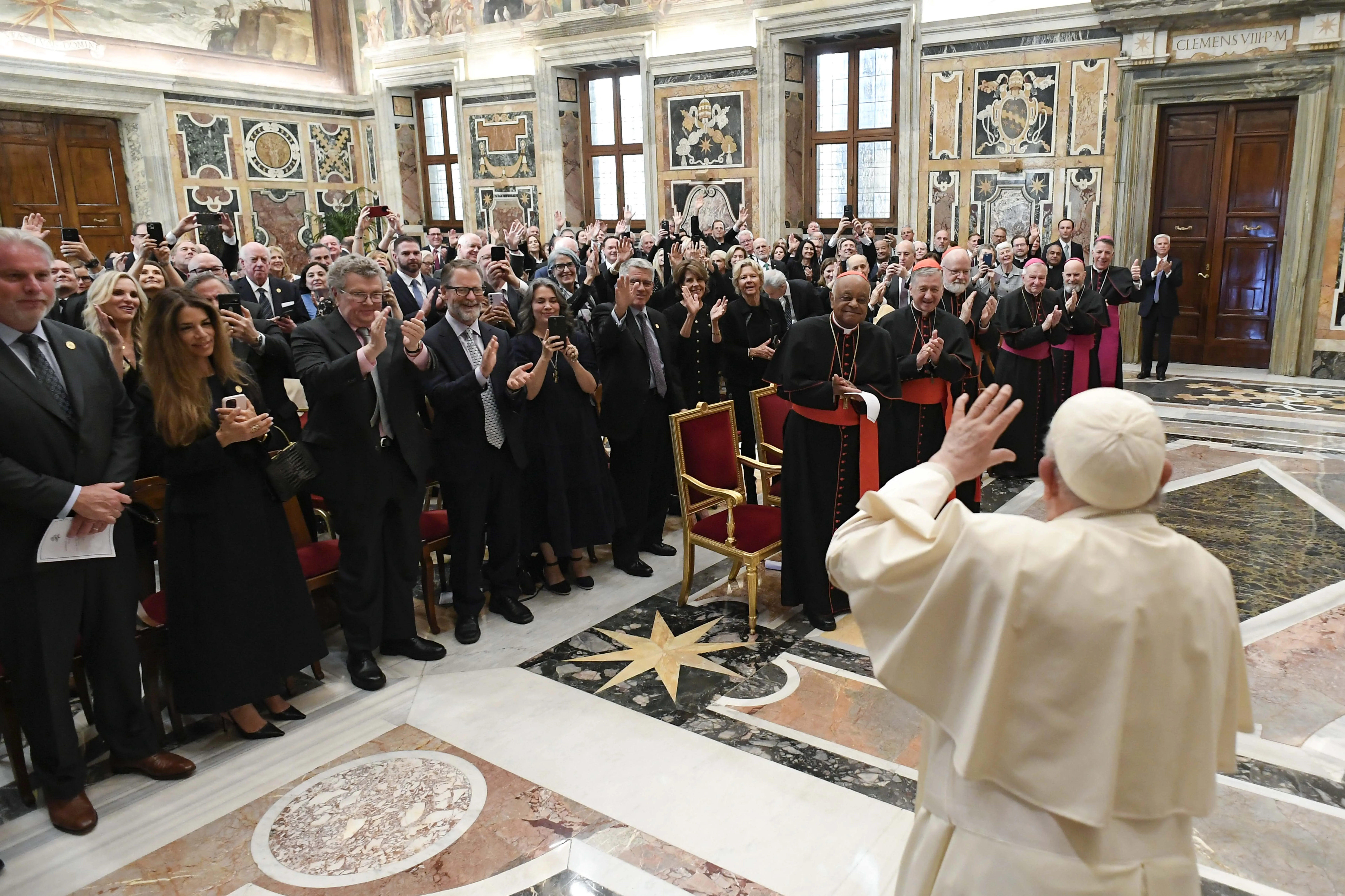 Papa Francesco riceve la Papal Foundation