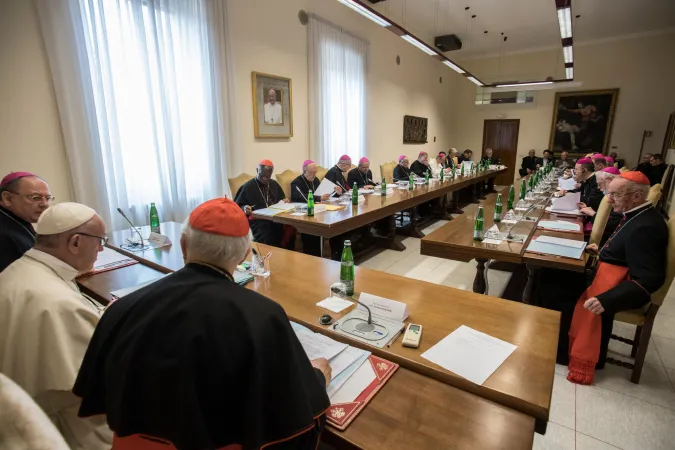 Papa Francesco presiede i lavori di apertura del Sinodo sull'Amazzonica |  | Vatican Media / ACI Group