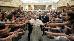 Papa Francesco incontra i Giovani Cavalieri  / L'Osservatore Romano / ACI Group 