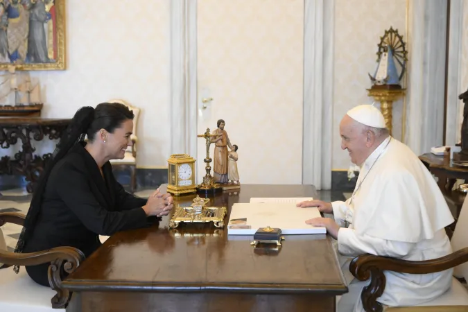 Papa Francesco e Katalin Novák |  | Vatican Media