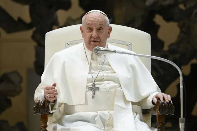 Papa Francesco | Papa Francesco durante una udienza | Vatican Media / ACI Group